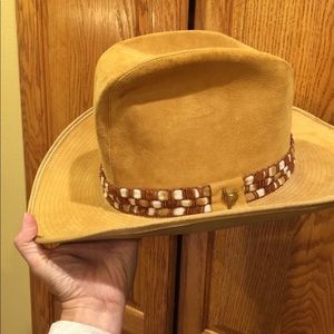 Xl men’s genuine suede leather cowboy hat